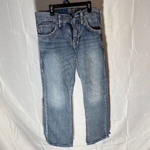Men's Silver Jeans
